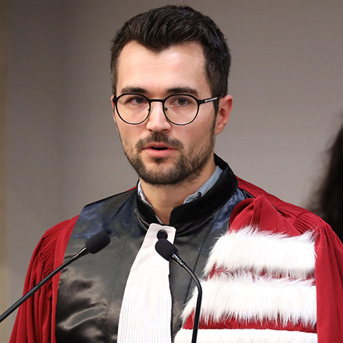 Valentin Duvauchelle, Docteur en Chimie médicinale et lauréat du Prix de Thèse 2022 en S&T